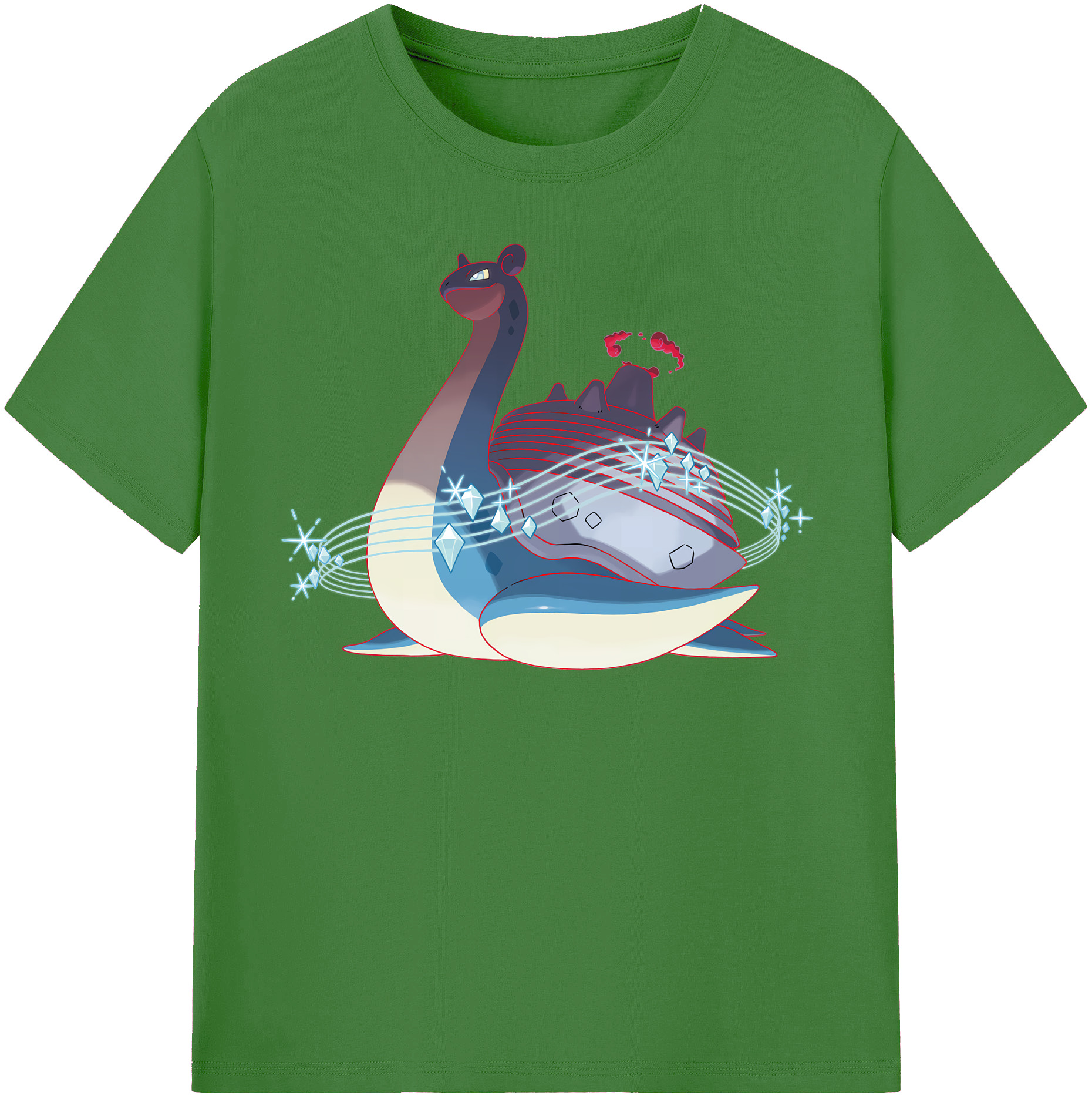 （画像用） ポケットモンスター Pokémon レディースカジュアルプリントTシャツ（綿100％）